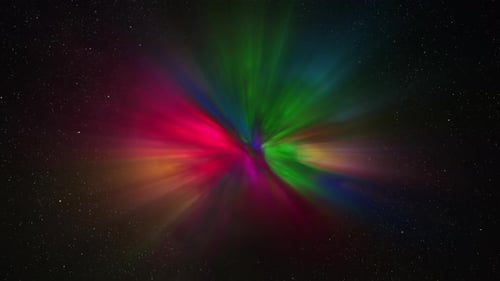Glow Sphere Planetenstruktur im Weltraum