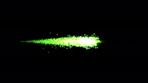 Green Light Particles Reveal Transition