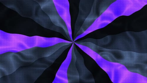 Animation Sunburst, motif radial, lignes ondulées dynamiques abstraites, vibrantes et modernes