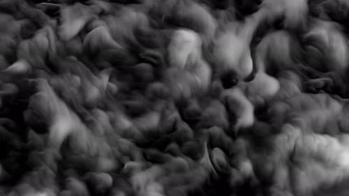 Abstract Smoke Animation. Dark Smoke BG. Dark Cloud Animation. Fractal Animation. Loop Animation
