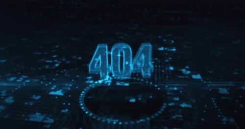 Fehler 404 Problemsymbol Cyber-Konzept