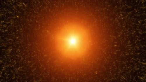 Futuristic Star Energy Field Motion Background