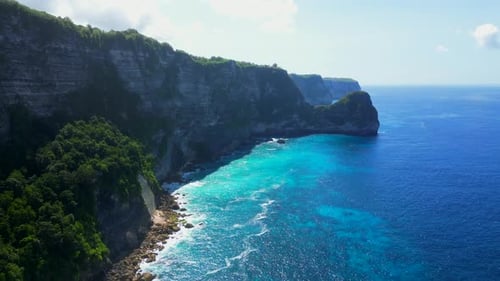 Manta point in Nusa Penida.