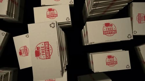 Free shipping box pack loop