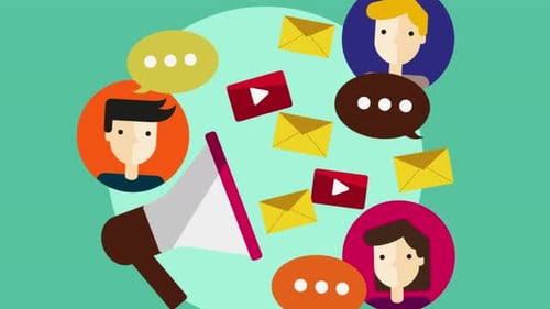 Solução de marketing de mídia social 4K