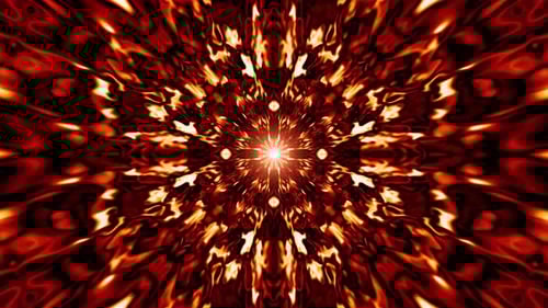 Abstract Seamless Flame Pattern Loop