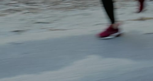 Anonymous Sportswoman Running on Street