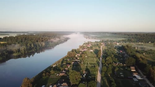 Agricultural Town Verkhovye. Vitebsk Region. Vitebsk Region