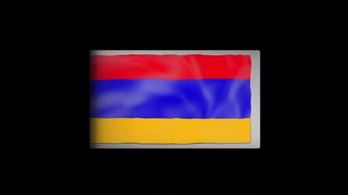 Waving Flag Reveal Transition for Content Display