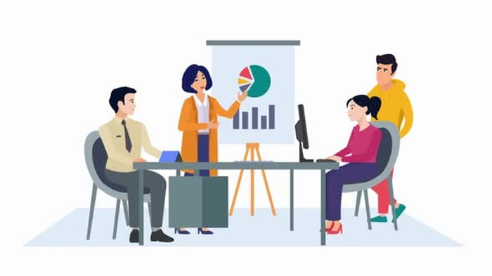 Job Interview Animation, Backgrounds Motion Graphics ft. job interview ...