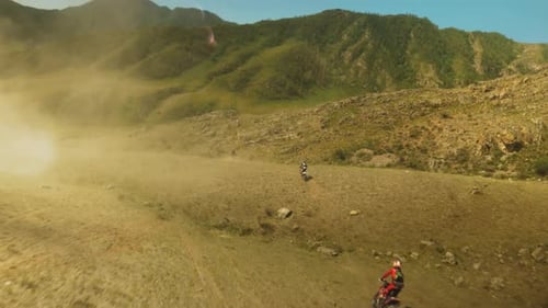 Adrenalinefueled Race of Motorcycles