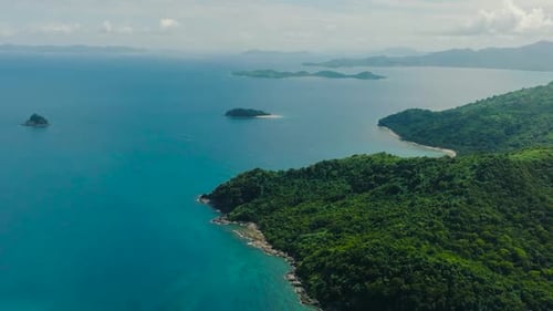 Tropical Island in El Nido Palawan Philippines