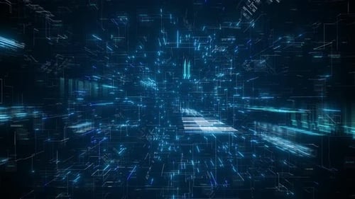 Plano de fundo de dados digitais 4k