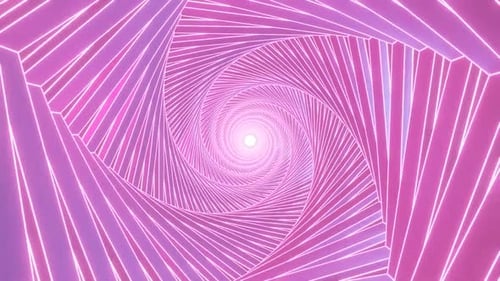 Pink Hypnosis Background Loop Background