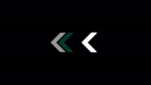 Animated Geometric Chevron Arrows Loop Background