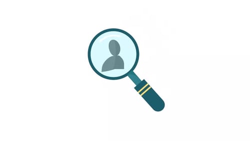 User Search Element Alpha Animation