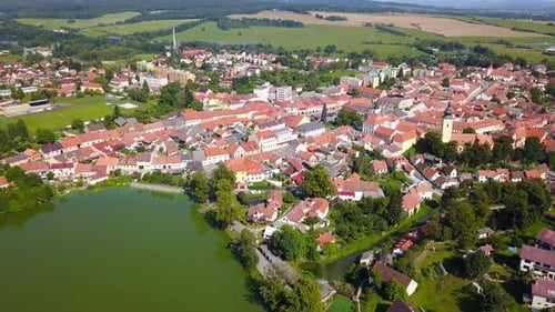 Small village in south bohemia Czech Republic