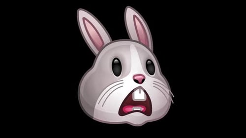 Illustrated Rabbit Head Rotating Reveal