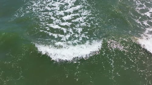 Seascape with Waves and Surf