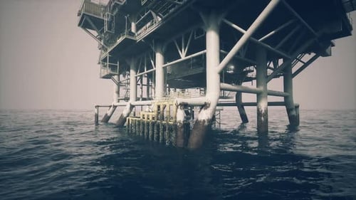Illustration Showcasing Structural Elements and Environmental Impacts