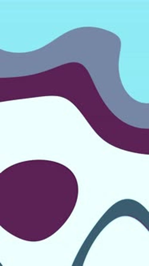 Abstract Fluid Organic Wave Background Animation