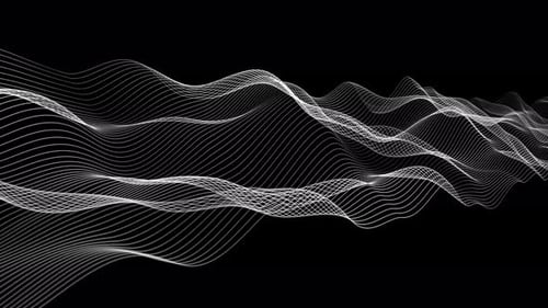 Abstract Wave Liquid Animated