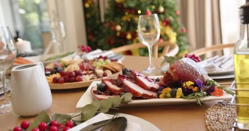 Festive Christmas Feast at Home