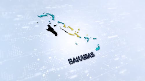 Mapa de Bahamas