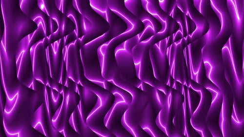 abstract purple color stripes liquid background . animated wave motion liquid texture background
