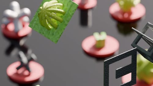 Animation of Geometric Shapes in Motion