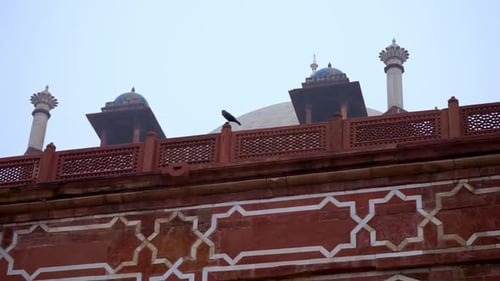 Architecture of Humayun tomb. Delhi, India