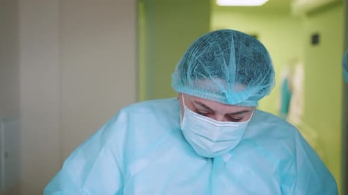 Dedicated Medical Professionals Working in Operating Room