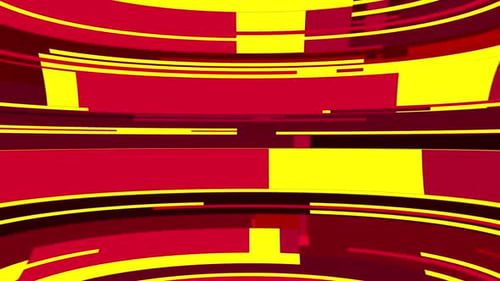 Yellow Red Stripe Transition