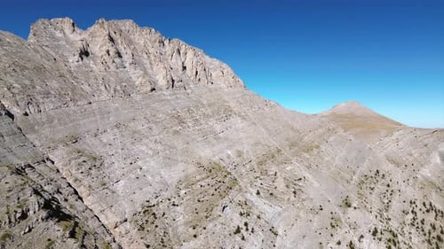Le mont Olympe sur le sommet de Mytikas en Thessalie Pieria Katerini, la maison des dieux grecs