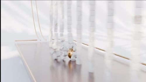 Physics 3D Loop Shapes Animation