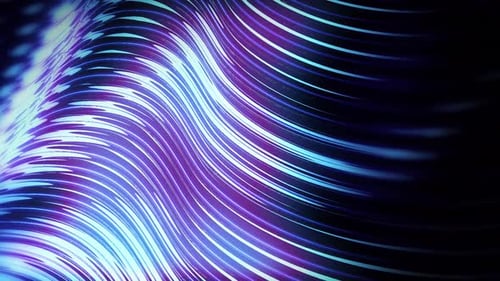 Blue Metal Waves Loop