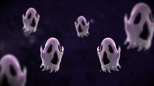 Halloween Ghost Background