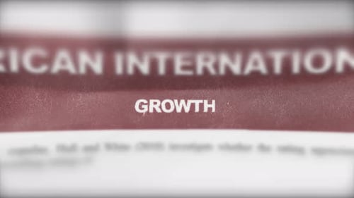 Animated Text Highlight on Growth Word