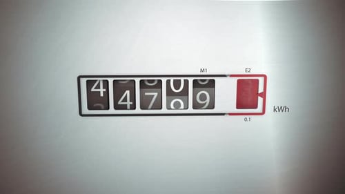 Extremely rapid rise in electricity consumption kilowatt hours kWh, rise in electricity prices