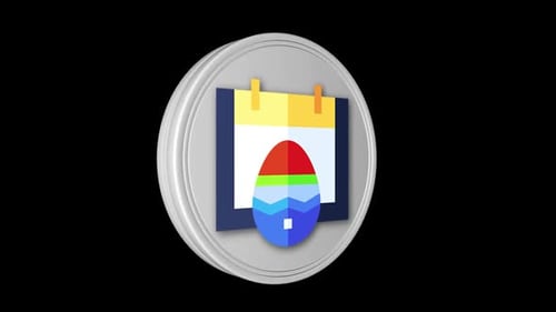 3D-Symbolanimation zum Ostertag