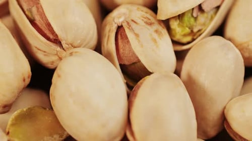 Close Up Shot of Delicious Pistachios