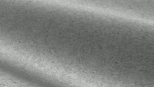 Waving Textured Gray Fabric Alpha Channel Background Loop