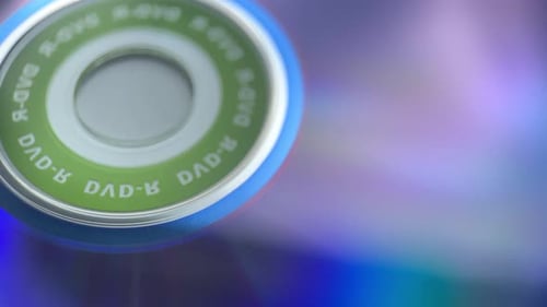 Dvd Disc Background Slider Shot