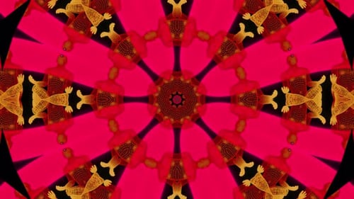 Psychedelic Kaleidoscope Vj Loop Ii