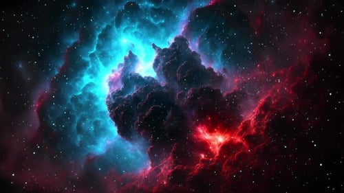 Space Odyssey - Nebula Background