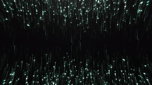 Líneas de partículas abstractas