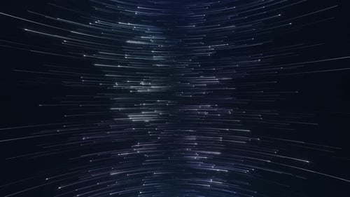 Abstract Space Speed Lines Futuristic Background Loop