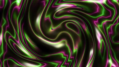 Glowing Fluid Abstract Lines Swirl Background