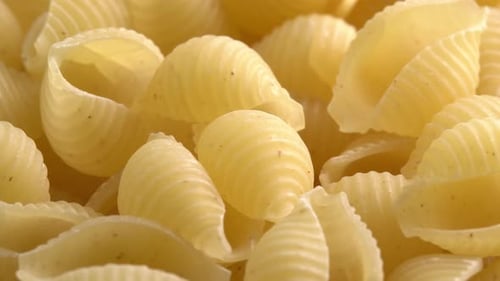 Close Up of Conchiglie Pasta