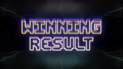 Neon Text Reveal with Electric Glitch Effect